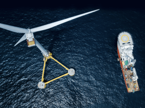 Elicio y BayWa construirán en Francia el primer parque eólico flotante comercial del mundo