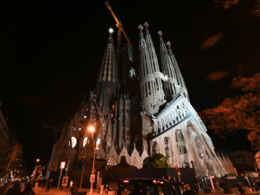 Tecnología punta y eficiente para la nueva estrella de la Sagrada Familia 