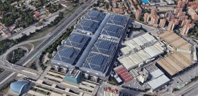 Feria Valencia monta sobre sus cubiertas una "huerta solar" de 40.000 metros cuadrados 