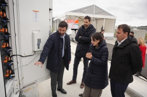 Sungrow inaugura una planta de almacenamiento energético independiente en Sanxenxo 