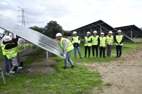 Así es el autoconsumo solar que le va a ahorrar dos millones y medio de euros al año a Siderúrgica Balboa
