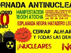 Madrid acoge mañana una macromanifestación antinuclear