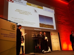 Nabrawind Technologies, premiada como mejor start up por la Plataforma Tecnológica Española de Eficiencia Energética