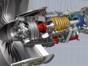 La NASA avanza en el desarrollo de un motor híbrido-eléctrico para grandes aviones