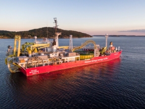 Cada metro del cable submarino que conectará Menorca y Mallorca pesa 56 kilos