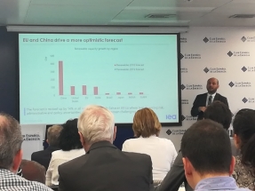 La generación eléctrica con renovables crecerá un 50% en el mundo en los próximos cinco años