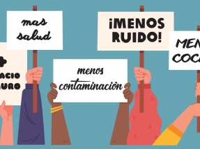 Revuelta Escolar contra los coches, la contaminación y el ruido en los entornos de los coles