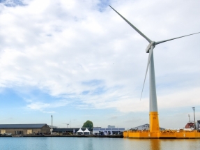 Ideol bota en Francia su primera plataforma eólica marina flotante