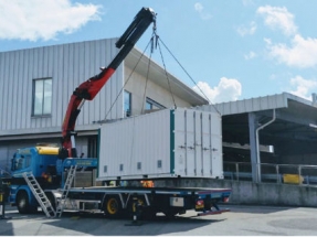 Innovative Battery Delivered to Portsmouth International Port