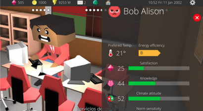 Tribe, el videojuego que enseña buenos hábitos energéticos en los edificios 