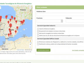 Busca en este mapa la tecnología en eficiencia energética que necesitas