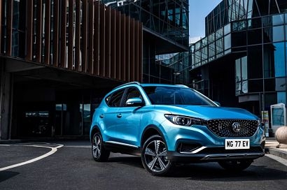 MG ZS electric vehicle makes European debut at Leasing.com London Motor & Tech Show