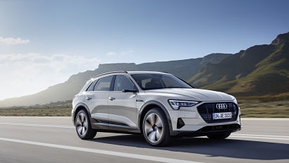 Audi launches fully electric e-tron in the UK