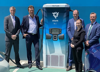 Tritium unveils world first scalable EV charging platform