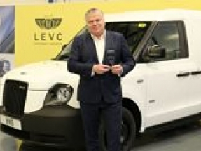 New LEVC VN5 wins Best Medium EV Van of the Year at Company Car and Van Awards