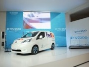 Nissan field tests new 100 percent electric compact van