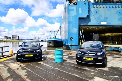 Buques de carga de automóviles llegan a Santander con aceite de cocina como biocarburante