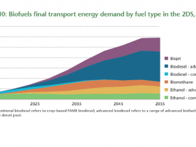 La Agencia Internacional de la Energía no cuenta con el biodiésel de cultivos para 2040