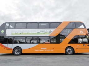Presentan en Inglaterra la mayor flota de autobuses de dos pisos con biogás