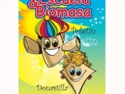 Peletín y Donastilla llevan la biomasa al cole