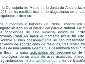 Bochornoso archivo de un caso de impacto sobre aves amenazadas para producir pélets