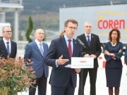 Coren estrena una caldera de vapor de biomasa pionera en Galicia