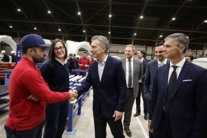 Córdoba: Inauguran una línea de montaje de aerogeneradores de Nordex Group en la Fábrica Argentina de Aviones