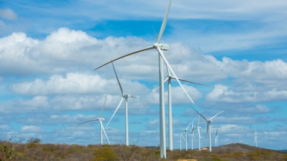 En operación comercial el primer parque eólico del complejo Chafariz