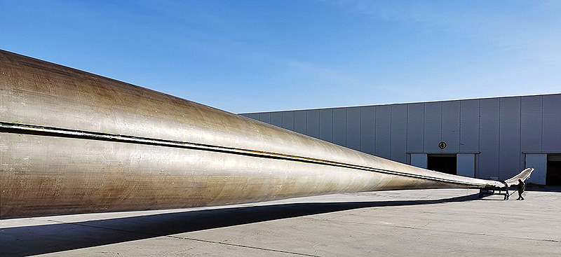 Pala aerogenerador Covestro