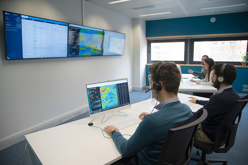 Green Eagle Solutions control room Green Eagle Solutions control room