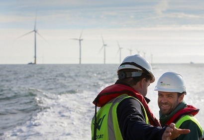 ScottishPower Renewables y Dong inauguran en aguas británicas el parque eólico de West of Duddon Sands