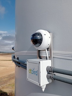 DTBird system effective at reducing bird collisions at wind farms according to REWI technical report