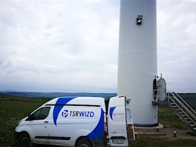 TSR Wind ya ha inspeccionado 1.000 aerogeneradores con sus robots