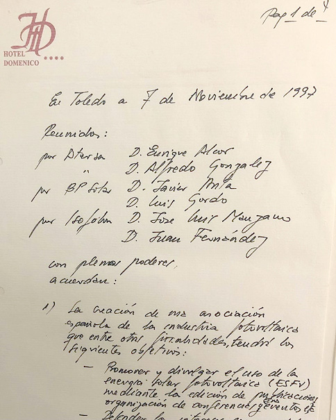 Nacimiento ASIF 1997. Manuscrito Javier Anta Nacimiento ASIF 1997. Manuscrito Javier Anta