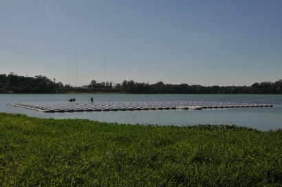 São Paulo: Comienzan las pruebas de la primera planta fotovoltaica flotante de la ciudad
