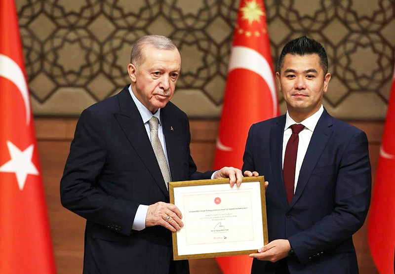 Chint Energy. Erdogan y Lu Chuan