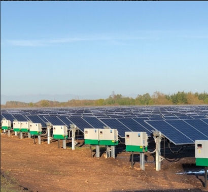 Biobío: Inauguran el parque fotovoltaico Las Palomas, el más austral del mundo