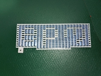 Instalan una planta piloto fotovoltaica flotante en el embalse El Peñol