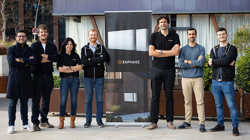 Equipo Enphase Energy España
