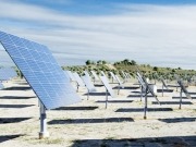 Solar trackers employed at Estonia’s largest solar park