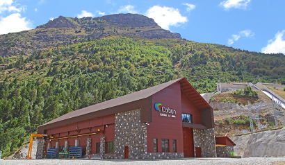 Maule: Inauguran la central hidroeléctrica de pasada La Mina, de 34 MW