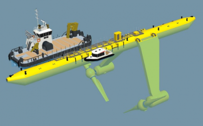 La turbina de FloTEC genera 3 GWh de electricidad en un año y bate recórd