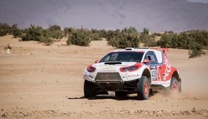 El primer coche eléctrico en concluir una prueba del campeonato mundial de rallies es español