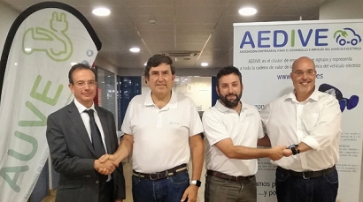 Los usuarios de vehículo eléctrico se integran en Aedive