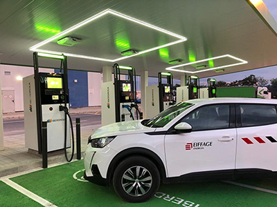 Eiffage electrolinera Iberdrola