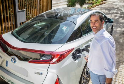 Cubierta Solar necesitaba un coche fotovoltaico como este