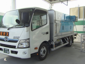 Hidrógeno a partir de viento y agua para alimentar carretillas elevadoras