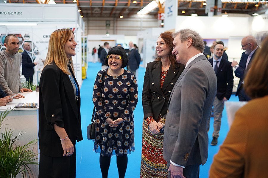 Aemer. Elisa Manero en ExpoFimer 2025 Aemer. Elisa Manero en ExpoFimer 2025