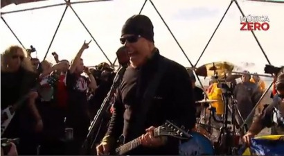 Rock renovable en la Antártida con Metallica