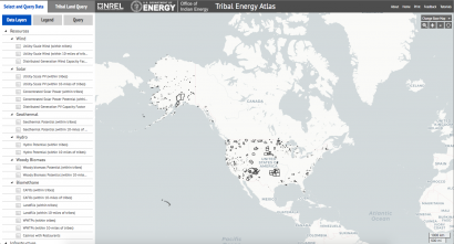 Diseñan un atlas interactivo del potencial renovable en los territorios tribales